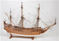 Lot 2429 - A scratch-built painted balsa wood replica of...