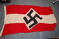 Lot 600 - A German Hitler Youth flag stamped to the...