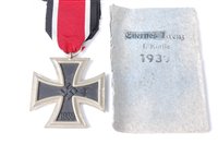 Lot 617 - A German Iron Cross 2nd class with envelope.