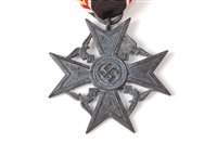 Lot 624 - A German Condor Legion Spanish Cross, cased.