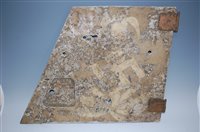 Lot 663 - A door from a German vehicle with Afrika Corps...