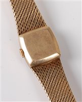Lot 2558 - A lady's 9ct Rolex Precision wristwatch, the...