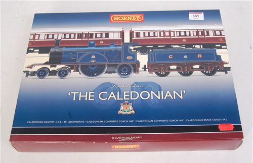 Lot 685 - A Hornby R2610 'The Caledonian' train pack...