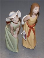Lot 191 - A Lladro porcelain figure No. 5006, and one...