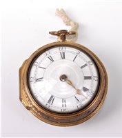 Lot 342 - A pair cased pocket watch by Pierson, London,...