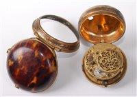 Lot 316 - A pair cased pocket watch by Pierson, London,...