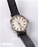 Lot 383 - A lady's Omega De Ville Automatic wristwatch,...