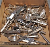 Lot 296 - A Sovereign of Sheffield EPNS part cutlery suite