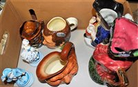 Lot 61 - Mixed ceramics, to include Doulton character...