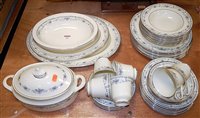 Lot 131 - A Minton bone china part dinner service, in...