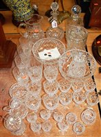 Lot 148 - A quantity of Royal Brierley cut crystal wares,...