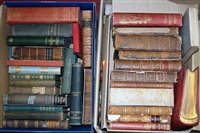 Lot 186 - Three boxes of books, to include Amelia...