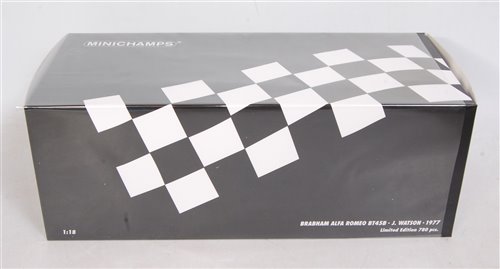 A Minichamps 1/18 scale model of a - auctions & price archive