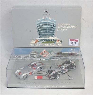 Lot 2535 - A Minichamps 1/18 scale Mercedes A MG Petronas...