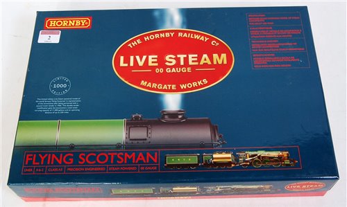 Lot 2 - A Hornby live steam 00 gauge boxed set 'The...