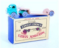 Lot 2303 - A Matchbox 1-75 series No. 27A Bedford low...
