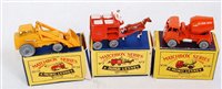 Lot 2305 - Three various boxed Matchbox 1-75 series...