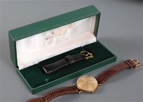 Lot 2603 - A gentleman's mid 20th century Rolex Precision...