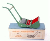 Lot 1976 - A Dinky Toys No. 751 lawnmower, comprising...