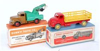 Lot 1982 - A Dinky Toys boxed commercial vehicle group to...