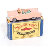 Lot 2317 - A Matchbox 1/75 series No. 39A Ford Zodiac...