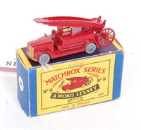 Lot 2318 - A Matchbox 1/75 series No. 9A Dennis Fire...