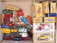 Lot 2321 - A box containing a quantity of Matchbox mixed...