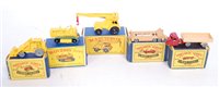 Lot 2322 - Five various boxed Matchbox 1/75 series...