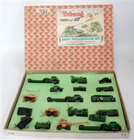 Lot 3167 - A Triang Minic Push-and-go army presentation...