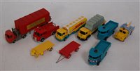 Lot 3170 - 9 various loose Triang Minic Motorways...