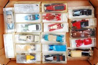 Lot 2577 - 18 various plastic cased Solido 1/43 scale...