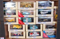 Lot 2623 - 15 various window boxed Corgi modern release...
