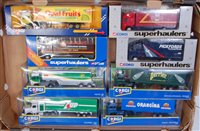 Lot 2627 - Two trays containing 19 various boxed Corgi...