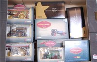 Lot 2633 - A box containing nine various Corgi Vintage...