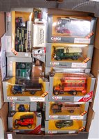 Lot 2637 - Two boxes containing 28 various Corgi window...