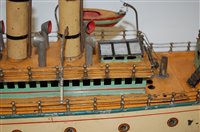 Lot 3176 - Bing (GBN) First Series clockwork ocean liner '...