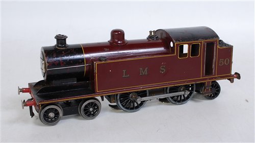 Lot 432 - Leeds? fine scale maroon LMS 4-4-2 Tank loco...