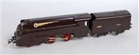Lot 433 - French Hornby postwar brown electric SNCF...