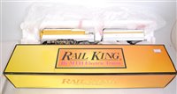 Lot 469 - MTH Rail King silver/yellow electric 4-6-4...