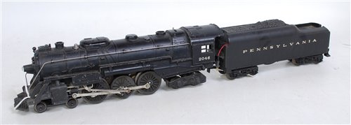 Lot 520 - Lionel black cast steam outline 4-6-4 loco no...