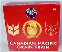 Lot 529 - Lionel Canadian Pacific grain train containing...