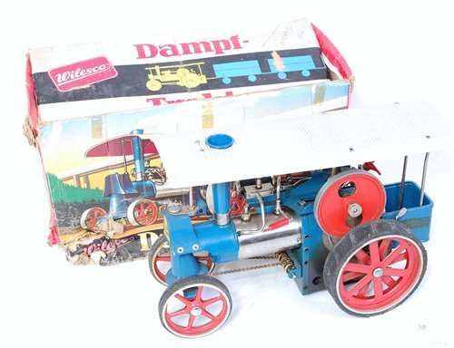 Lot 4 - A Wilesco D40 Old Smoky traction engine,...