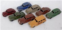 Lot 1999 - Eight various loose playworn Dinky Toy...