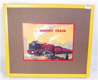Lot 498 - Empty box for no 3 Hornby train set, original...
