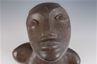 Lot 251 - Polly Ionides (b.1942) - Girl looking up,...