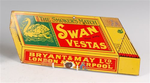 Lot 201 - A small Swan Vestas 'The Smokers Match' small...