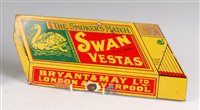 Lot 201 - A small Swan Vestas 'The Smokers Match' small...