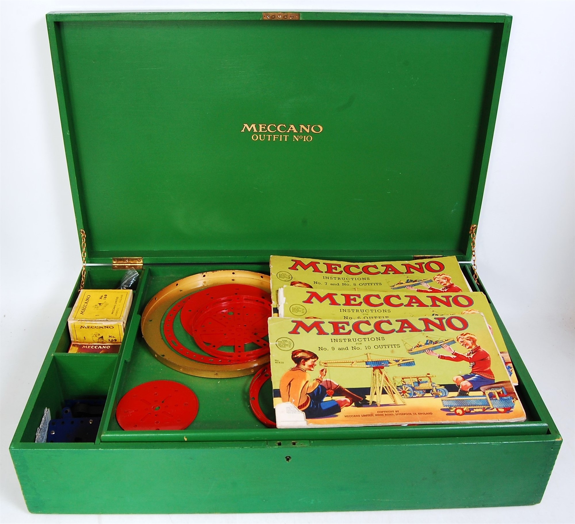 Lot 150 Pre War 1937 41 Meccano No 10 Outfit G