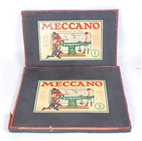 Lot 192 - Early 1930’s Meccano Outfits Nos. 1, 3 & 4A,...
