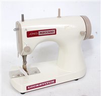 Lot 196 - Jones Meccano Lockstitch Sewing Machine (E)...